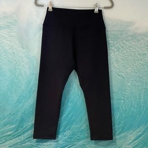 ILOVESIA Stretchy Navy Blue Capris